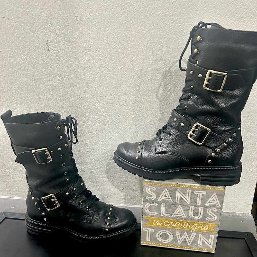 Kurt Keiger Women’s Combat boots with Studs